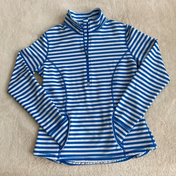 Lucy Tech Striped Pullover - Picture 1 of 4